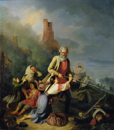 The Russians in 1812 by Konstantin Przhceslavski